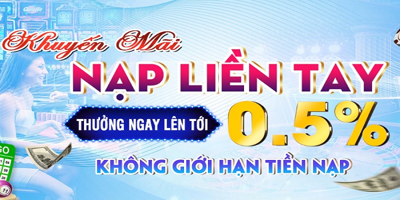 Nhiều khuyến mãi hấp dẫn khi nạp tiền tại 123b